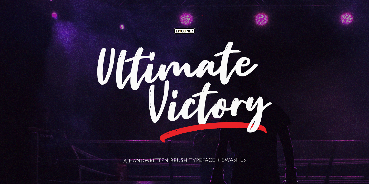 Schriftart Ultimate Victory